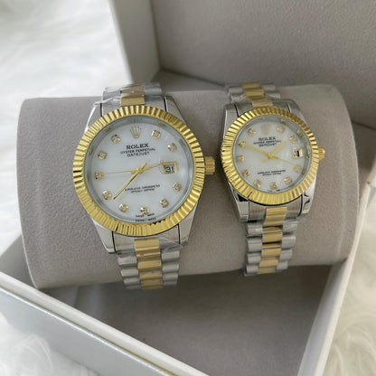Rolex Couple Watch Design 4