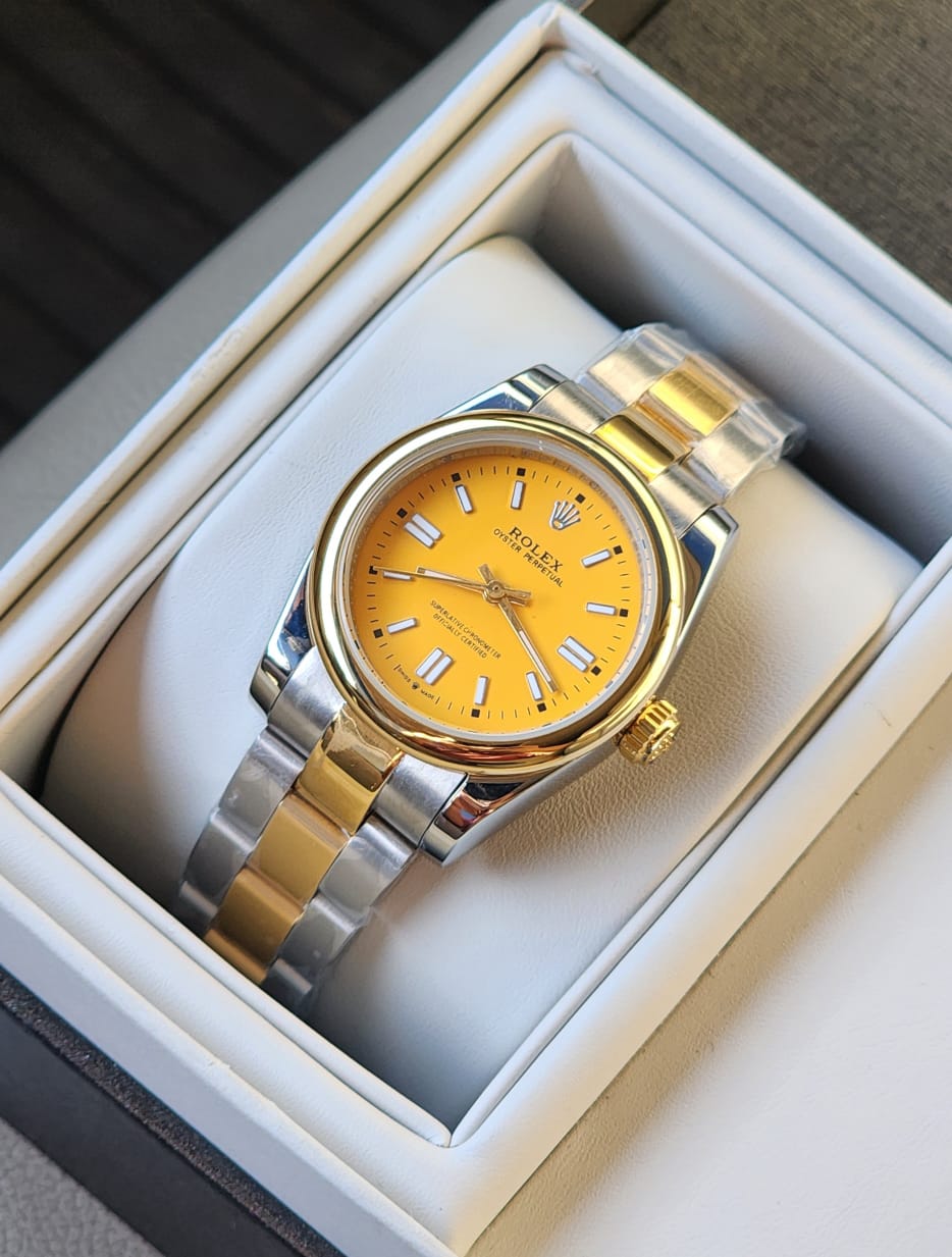 Girls Rolex Chain Automatic Watch