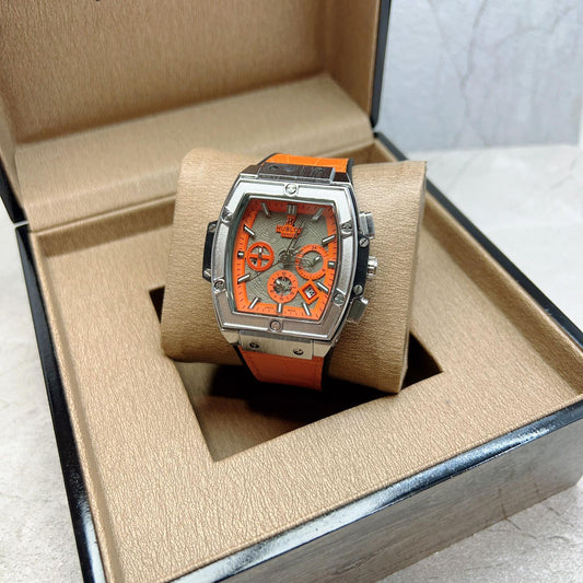 Hublot Round Dial Strap Watch