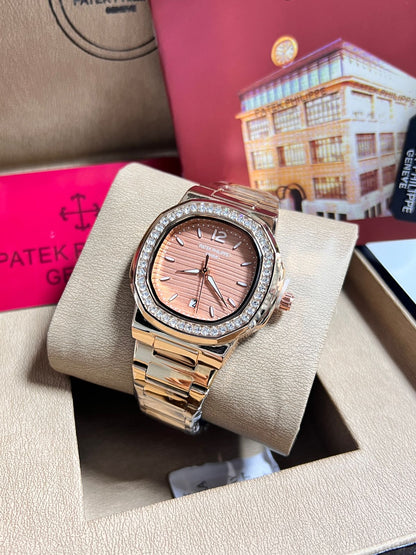 Patek Philipee Diamond Dial Watch