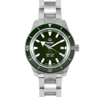 caption Cook  Green Dial